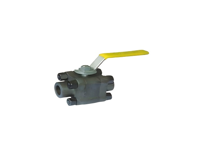 Forged Steel Three-piece Ball Valve