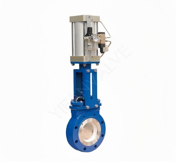 Pneumatic Ceramic Knife Gate Valve