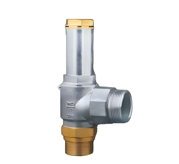 Low - temperature full - lift safety valve (with male thread MT at the outlet)