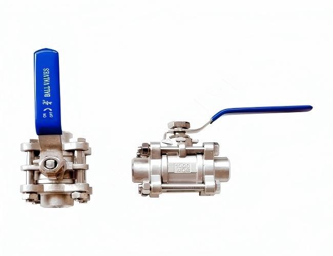 Butt Welded Three-piece Ball Valve