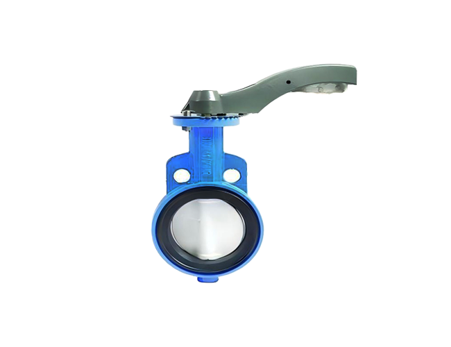 Wafer-type soft-sealed butterfly valve