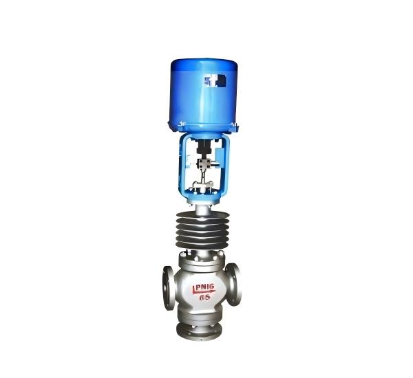 Electronic Electric Three-way Diverting/Combining Control Valve